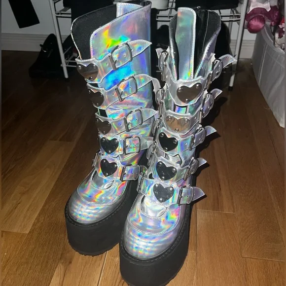 Shoes holographic on sale